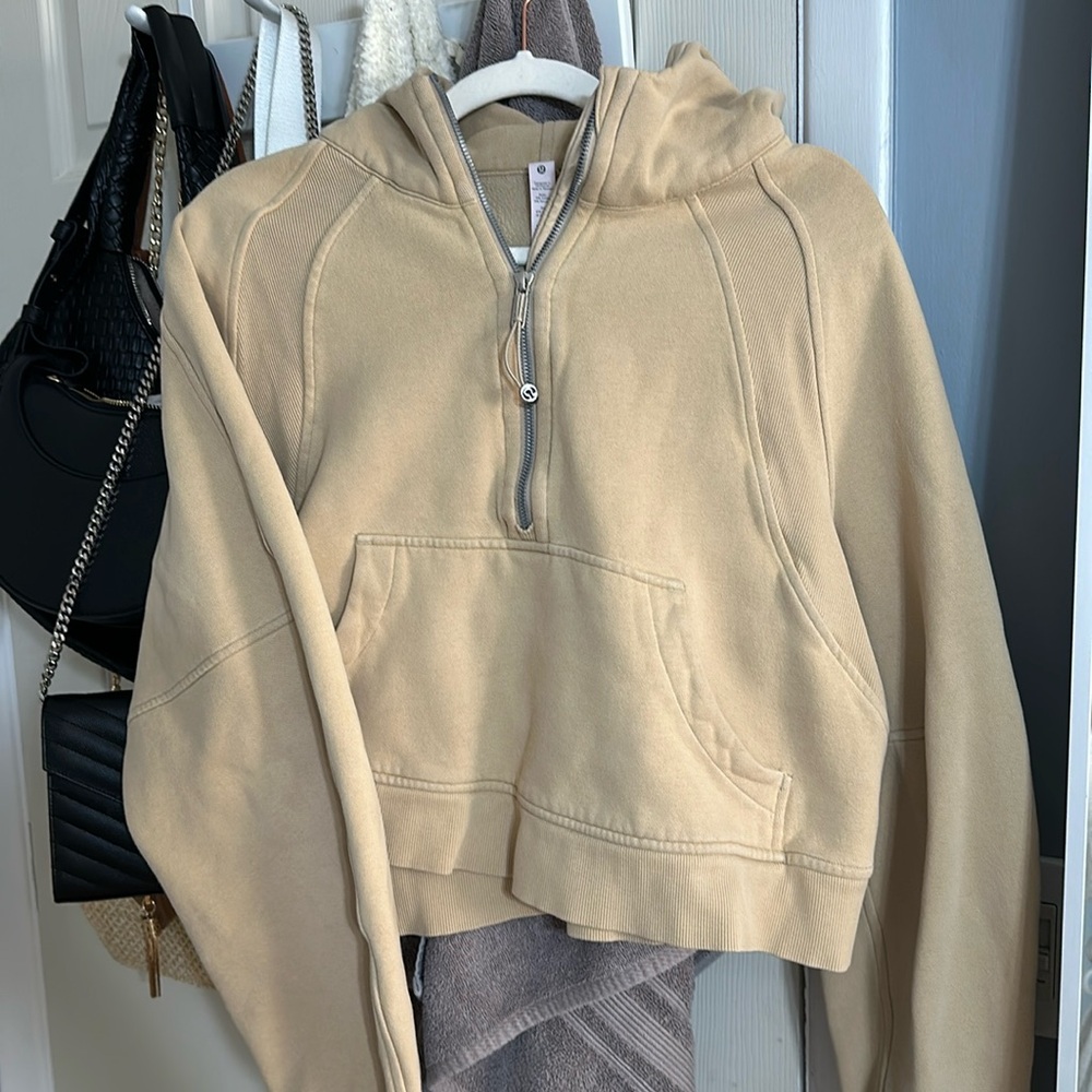 Luluemon half zip scuba hoodie